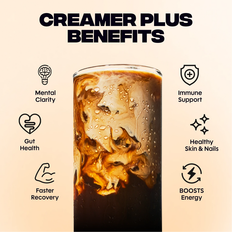 Vanilla Creamer+ (10 Servings) - Smooth Start