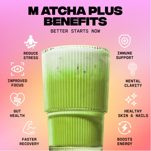 Matcha+ Starter Kit (30 Servings) - Focused Clean Setup