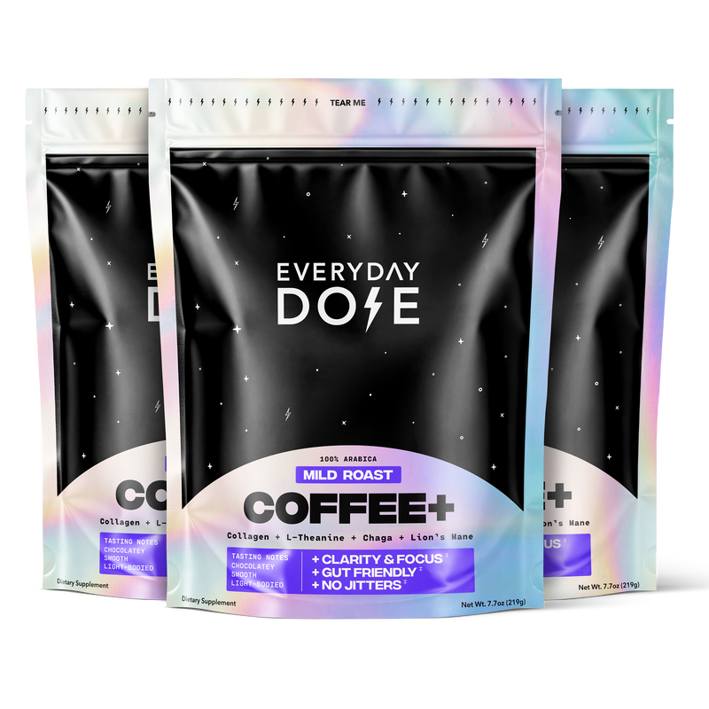 Coffee+ Mild Roast (90 Servings) - Smooth Mellow Start