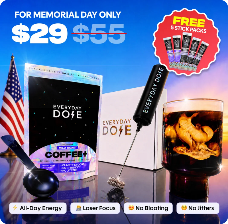 Coffee+ Mild Roast Starter Kit (30 Servings) - Ready Clear Lift